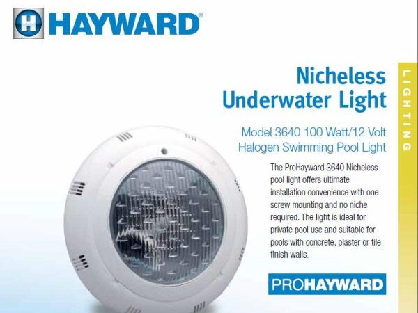 كشاف حمام سباحه لطش ( swimming pool Lighting extra flat )